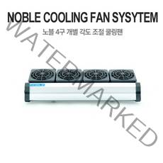 노블 4구 각도 조절 쿨링팬, 1개