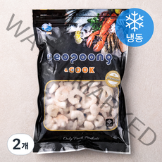 서풍앤쿡 실속 손질 생새우살 65~130마리 (냉동), 300g(65~130마리), 2개