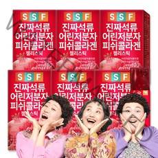 순수식품 진짜 석류 저분자 피쉬콜라겐 젤리 스틱, 300g, 6개