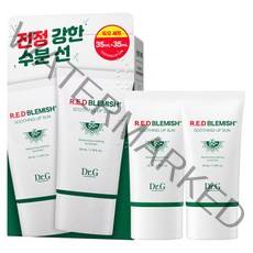 닥터지 레드 블레미쉬 수딩 업 선 35ml + 35ml 듀오 세트 SPF50+ PA++++, 1세트