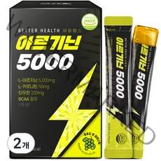 더존건강 배럴 헬스 아르기닌 5000 젤리 스틱 15p, 15포, 300g, 2개