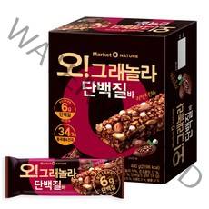 오리온 오 그래놀라 단백질바, 480g, 1개