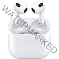 Apple 2022 에어팟 3세대 유선 충전 블루투스 이어폰, 화이트, MPNY3KH/A