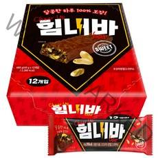 힘내바 초코 스니커즈, 40g, 12개