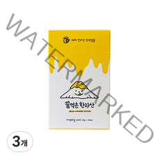 꿀먹은 한라산 허니스틱 10p, 100g, 3개