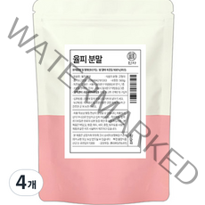 인차 율피 분말, 500g, 4개