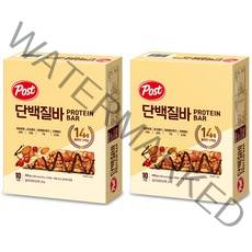 포스트 단백질바, 2개, 500g