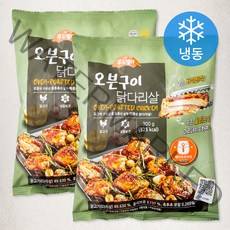 푸드렐라 오븐구이닭다리살 (냉동), 300g, 2개