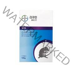 [바이엘] 라쿠민 페이스트 쥐 독먹이제, 10개입, 1개