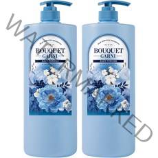 부케가르니 실크 케라틴 샴푸 베이비파우더향, 1500ml, 2개