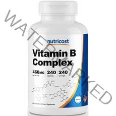 뉴트리코스트 비타민 B 콤플렉스 460mg 캡슐 240캡슐 1서빙 460mg 240회분 Vitamin B Complex Capsules [460 MG] [240 CAPS], 1개