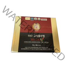 정원삼 6년근 고려홍삼정 365스틱 진 + 쇼핑백, 30개입, 10g