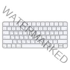 Apple Silicon 장착 Mac용 Magic Keyboard Touch ID 탑재, 한글, 화이트, 미포함, 텐키리스