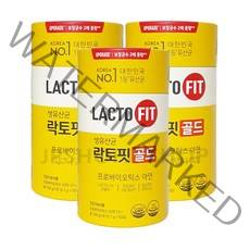 종근당건강 락토핏 생유산균 골드, 100g, 3개