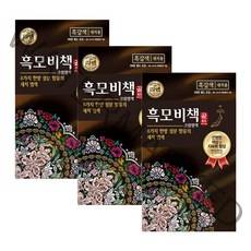 리엔 흑모비책 골드 새치염색약 90g, 흑갈색, 3개