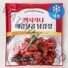 멕시카나 매콤달콤 닭강정 (냉동), 500g, 1개