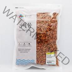 동해청정 수염새우 홍새우 육수내기, 1개, 500g