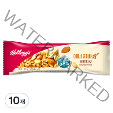 켈로그 크런치넛 에너지바 K, 30g, 10개입