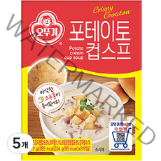 오뚜기 포테이토 컵스프 3p, 72g, 5개