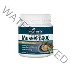 굿헬스 초록입홍합 머슬 6000mg 300캡슐 1통, 1개, 300정