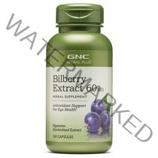 GNC 빌베리 60mg (100캡슐), 1개, 단품, 100정