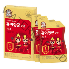 정관장 홍이장군 로얄 1단계(30포), 75ml, 6개