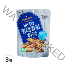 오희숙 전통부각 바삭한 황태껍질 튀각, 35g, 3개