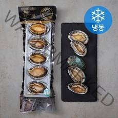 다복수산 CAS로 급냉한 자숙 전복 5미 (냉동), 220g, 1팩