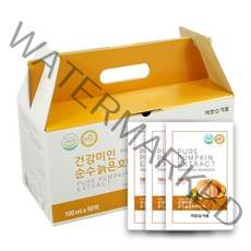 무안 황토 호박즙 HACCP 저온착즙 건강즙 늙은호박즙 건강미인순수, 늙은호박진액 120팩