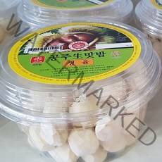 2022년도 햇밤으로 만든 뽀얀 속살같은 공주 생 컵밤 생율 450g 아삭아삭 공주밤 깐밤 탈피밤 제수용밤, 1개