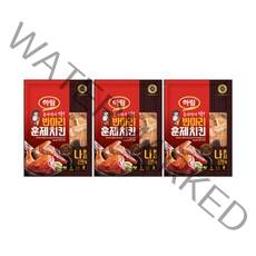 하림 반마리 훈제치킨, 270g, 3개