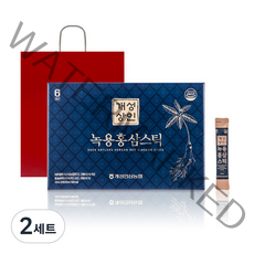개성상인 녹용 홍삼 스틱 30개입 + 쇼핑백, 300ml, 2세트