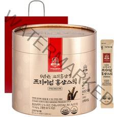 고려홍삼중앙회 6년근 고려홍삼정 프리미엄 홍삼스틱 100p, 1000ml, 1개