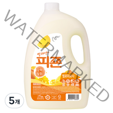 피죤 레귤러 3100ml 옐로미모사, 5개