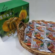 중리농원 전통 호박즙 100ml 50팩 + 맛보기 사은품