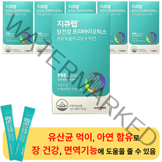지큐랩 장건강 프리바이오틱스 30포 (6박스) - 유산균 증식 먹이 프락토올리고당 프리바이오틱스 장 건강 피더스균 증가 아연 생존율 높인 신바이오틱스 유산균 프로바이오틱스 항산화, 6개