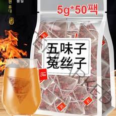 1/1+1토사자 오미자 구기자차5g*50팩 크기 및 굵기 개선 / 영원히 반복하지 않음건강하고 안전하게 자연 허브 포뮬러, 5g * 50팩*4