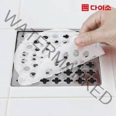 [다이소]배수구망시트22개입(약 12x12 cm)-1029518, 22개