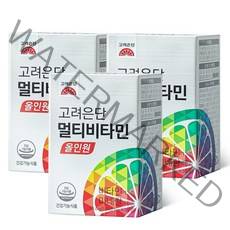 고려은단 멀티비타민 올인원, 60정, 3개
