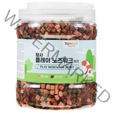 탐사 강아지 간식 플레이 노즈워크 말랑 져키 혼합맛 1kg, 1개