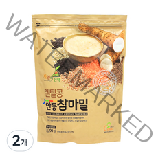 자연의선택 렌틸콩 안동참마밀 선식, 2개, 1.3kg