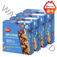 [포스트] 에너지바밸런스 150g x 4박스 총12개입, 4개