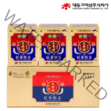 대동고려삼 홍삼 분말 100% 60g x3병 국내산 면역력 피로 혈액순환 기억력 혈소판응집 혈행 활력 기력 진세노사이드 사포닌 가루 부모님 어르신 온가족 영양 건강식품