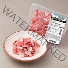 파머스팩 제주 돼지 미박뒷다리 불고기용 (냉장), 1kg, 1개
