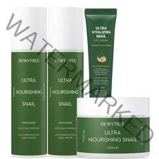 듀이트리 울트라 바이탈라이징 스네일 크림 80ml + 워터 150ml + 에멀전 150ml/아이크림 증정, 1세트