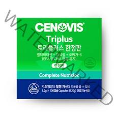 세노비스 트리플러스 멀티비타민미네랄 오메가3, 1개, 120g