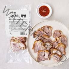자연에찬 족발 슬라이스 150g + 새우젓 15g 세트, 1세트