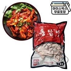 [에이치에이유통] 푸드맥스 통닭발 1kg 야식만참 통닭발 안주, 1개