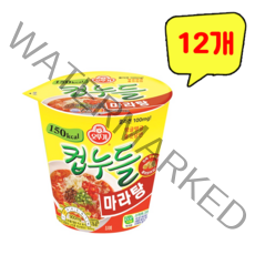 오뚜기 컵누들 마라탕맛 44.7g, 12개