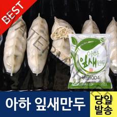 아하식품 아하 잎새만두 1000g, 1개